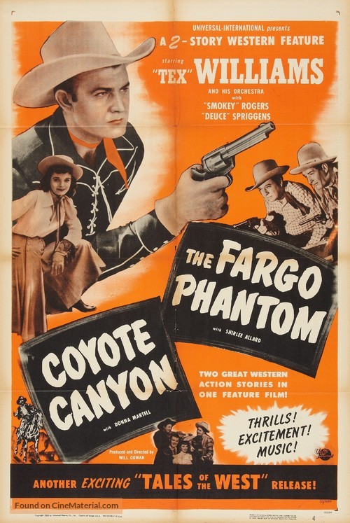 Coyote Canyon - Combo movie poster