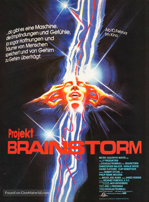 Brainstorm - German Movie Poster