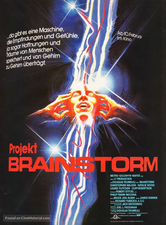 Brainstorm 19 German Movie Poster Brainstorm 19 German Movie Poster