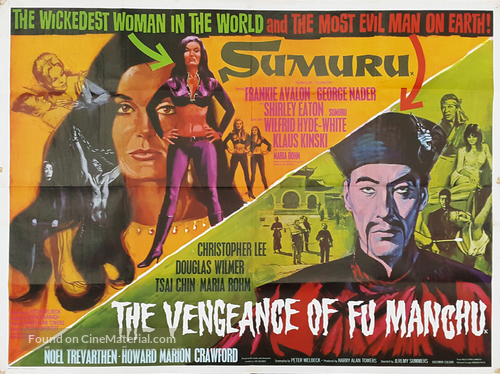 The Vengeance of Fu Manchu - Movie Poster