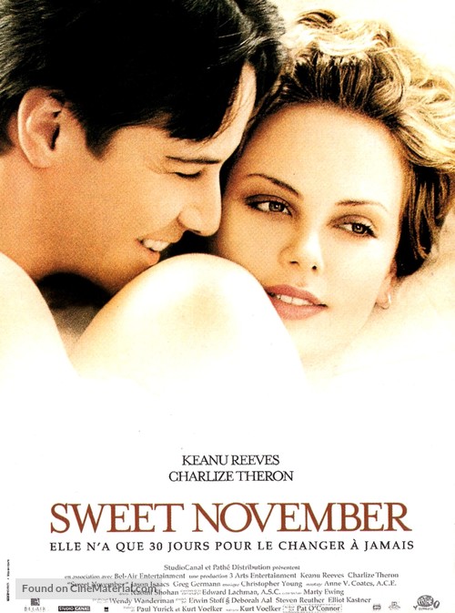 Sweet November - French Movie Poster