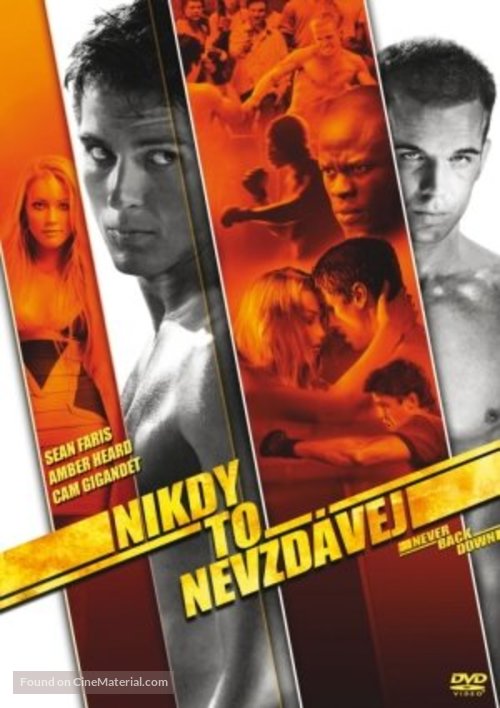 Never Back Down - Czech Movie Poster