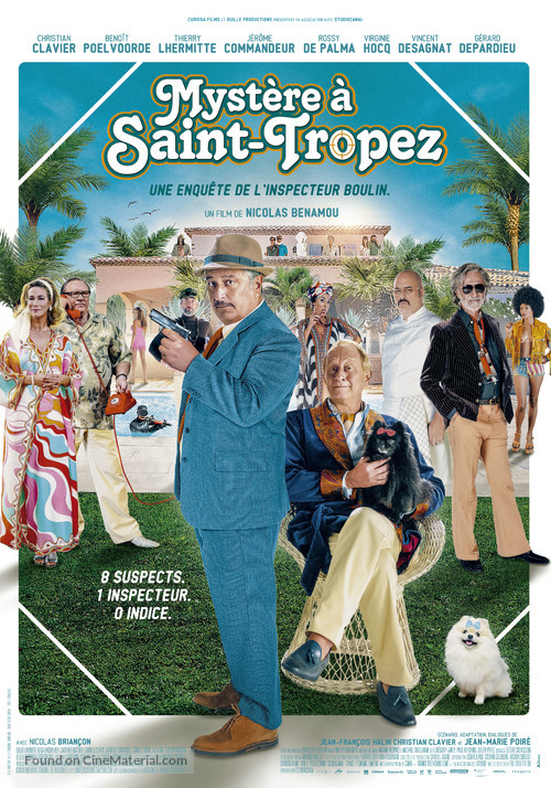 Myst&egrave;re &agrave; Saint-Tropez - Swiss Movie Poster