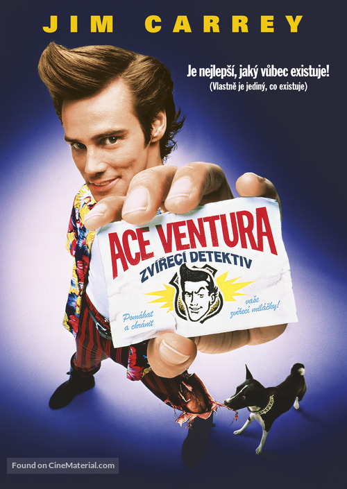 Ace Ventura: Pet Detective - Czech DVD movie cover