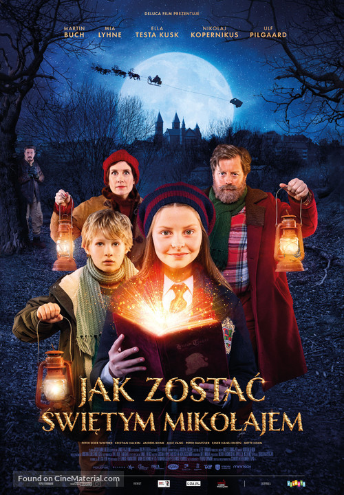 Julemandens Datter - Polish Movie Poster