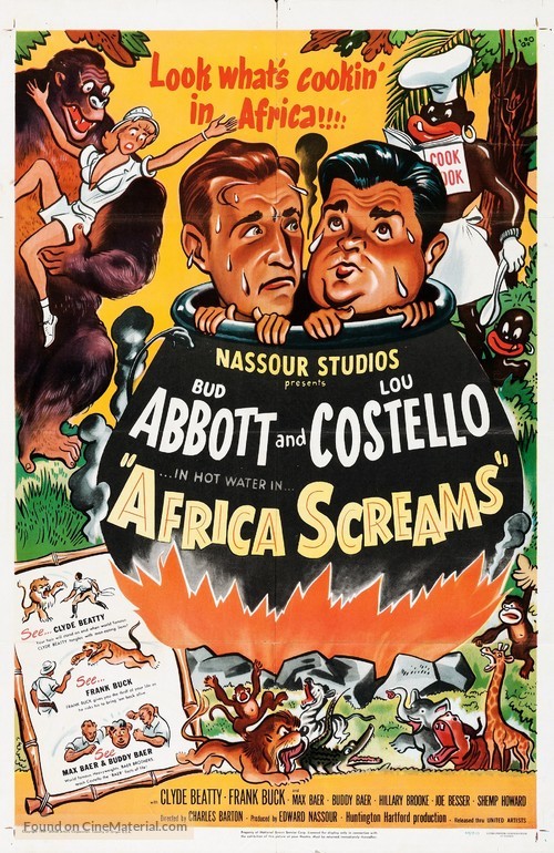 Africa Screams - Movie Poster