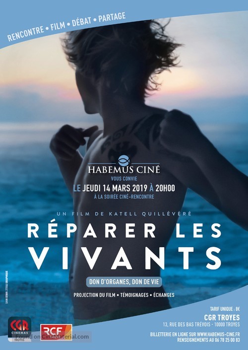 R&eacute;parer les vivants - French Movie Poster