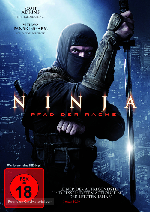 Ninja: Shadow of a Tear - German DVD movie cover
