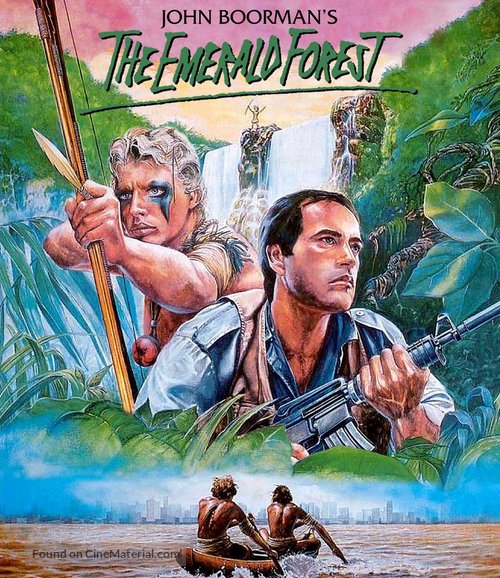 The Emerald Forest - Blu-Ray movie cover