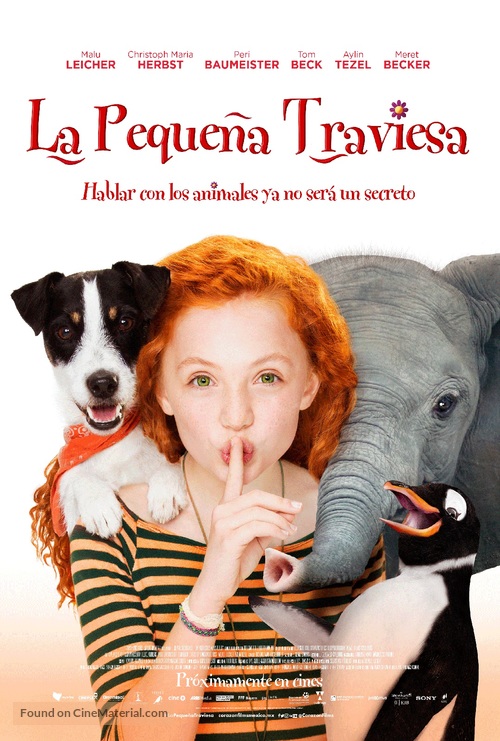 Liliane Susewind - Ein tierisches Abenteuer - Mexican Movie Poster