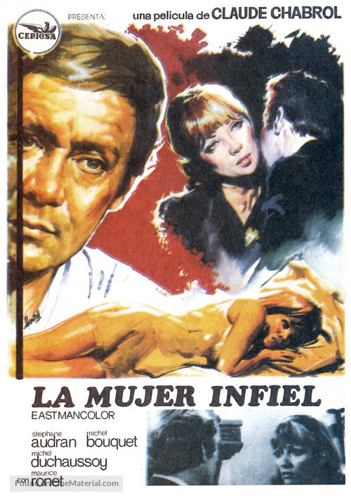 La femme infid&egrave;le - Spanish Movie Poster