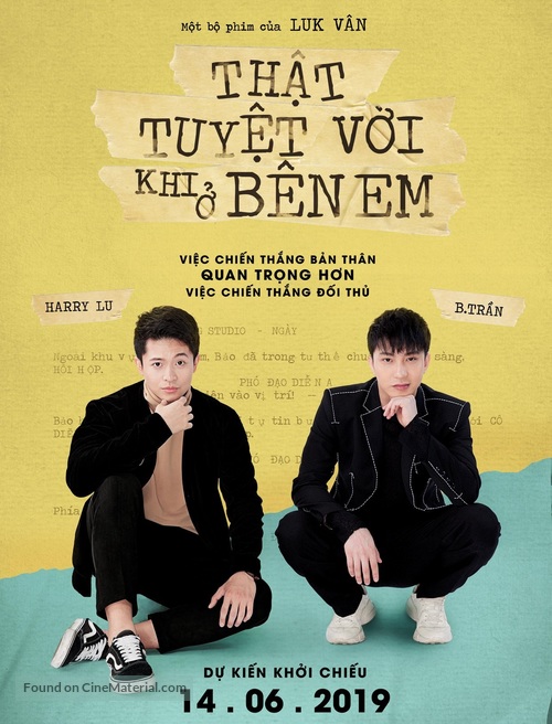 That Tuyet Voi Khi O Ben Em - Vietnamese Movie Poster
