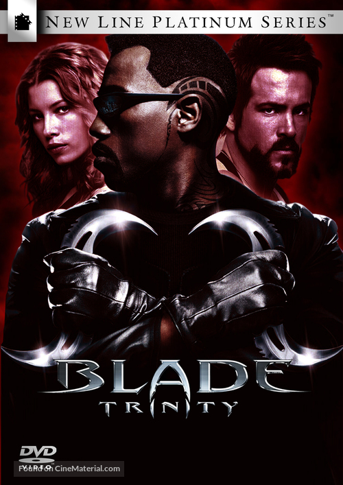 Blade: Trinity - South Korean DVD movie cover