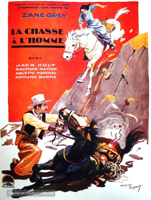 Forlorn River - French Movie Poster