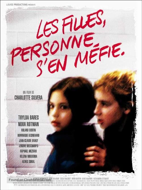 Les filles, personne s&#039;en m&eacute;fie - French Movie Poster