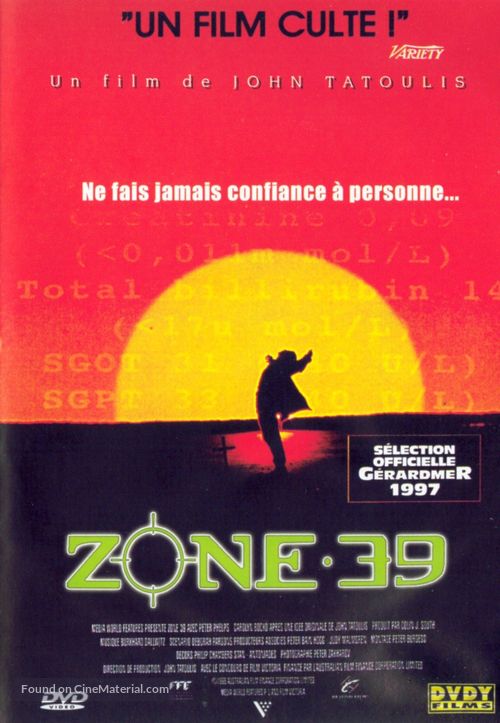 Zone 39 - French Movie Cover