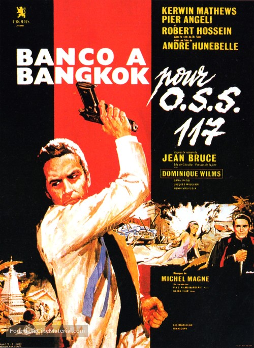 Banco &agrave; Bangkok pour OSS 117 - French Movie Poster
