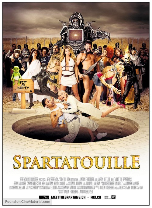 Meet the Spartans - Swiss Movie Poster
