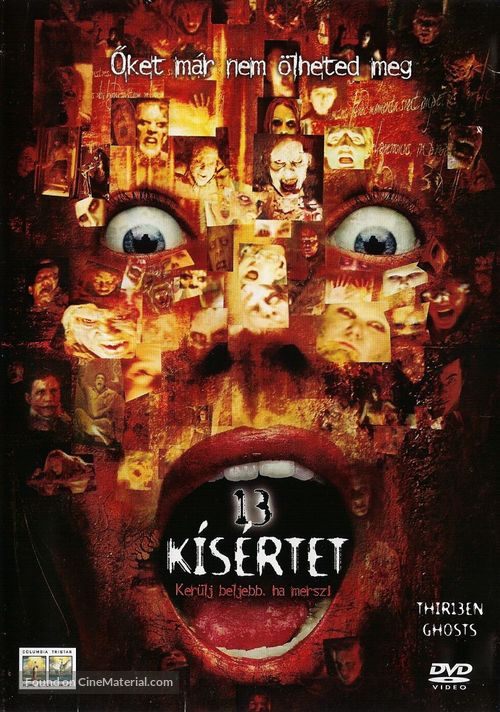 Thir13en Ghosts - Hungarian DVD movie cover