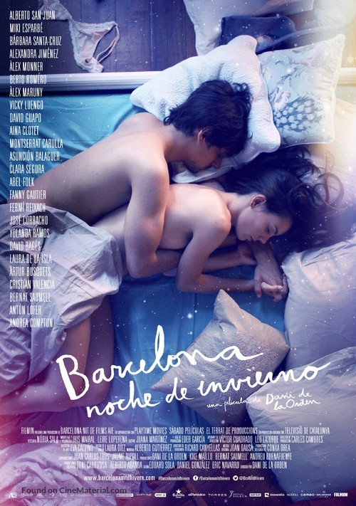 Barcelona, nit d&#039;hivern - Spanish Movie Poster