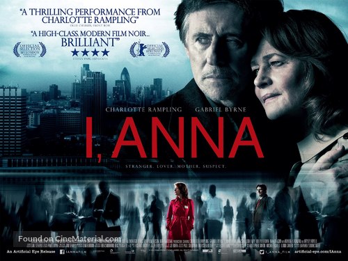 I, Anna - British Movie Poster