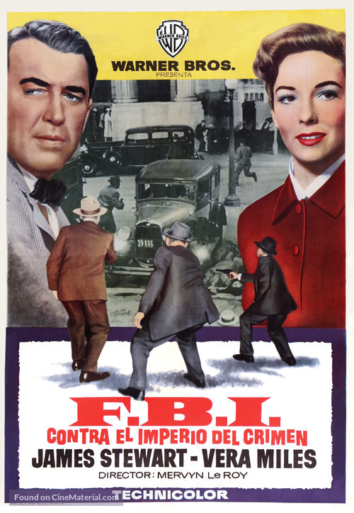 The FBI Story - Spanish Movie Poster