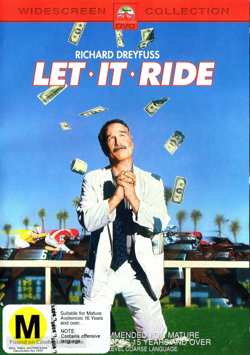 Let It Ride - New Zealand DVD movie cover