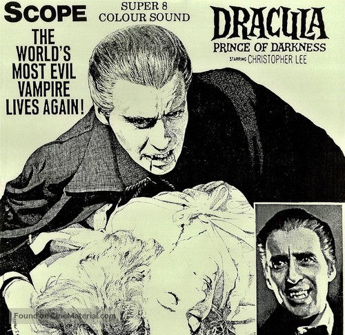 Dracula: Prince of Darkness - British Movie Cover