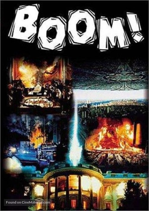 Boom! Hollywood&#039;s Greatest Disaster Movies - DVD movie cover