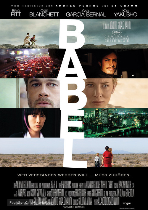 Babel - German Movie Poster
