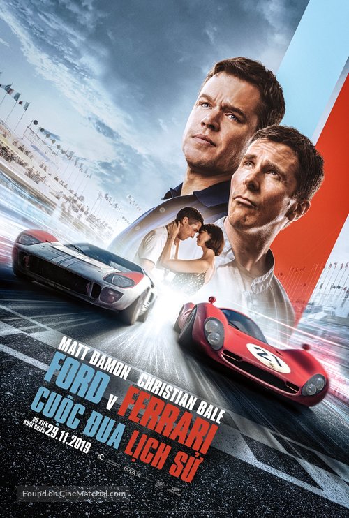 Ford v. Ferrari - Vietnamese Movie Poster