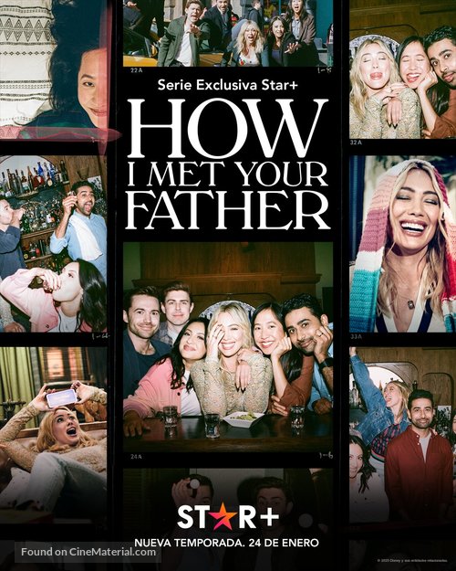 &quot;How I Met Your Father&quot; - Argentinian Movie Poster