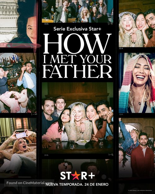 &quot;How I Met Your Father&quot; - Argentinian Movie Poster