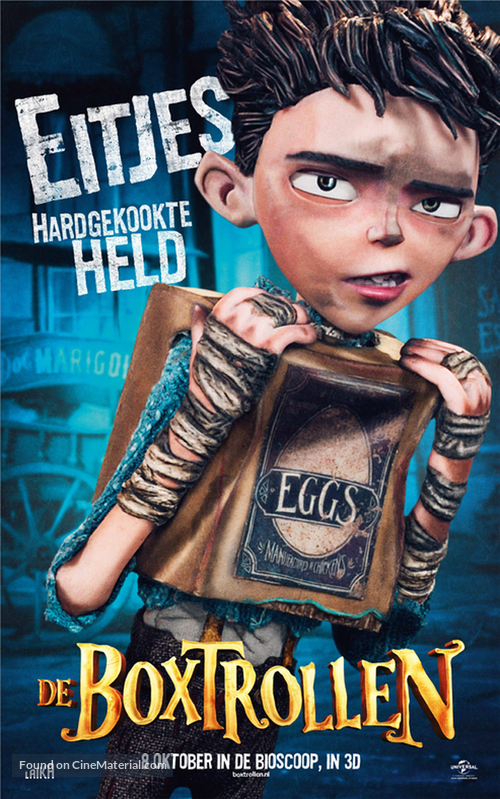 The Boxtrolls - Dutch Movie Poster