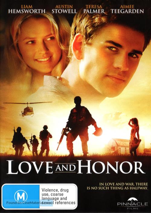 Love and Honor - Australian DVD movie cover