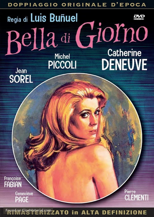 Belle de jour - Italian DVD movie cover