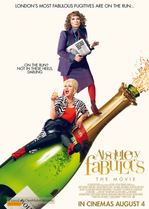 Absolutely Fabulous: The Movie - Australian Movie Poster