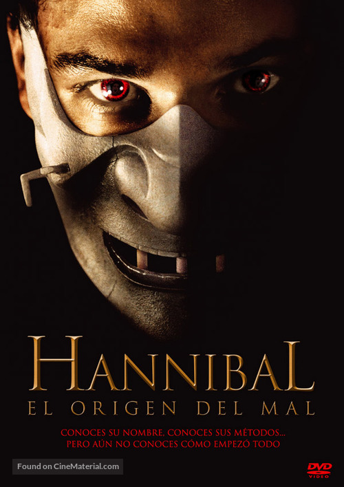 Hannibal Rising - Spanish DVD movie cover
