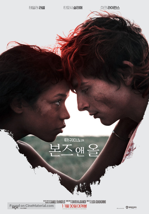 Bones and All - South Korean Movie Poster