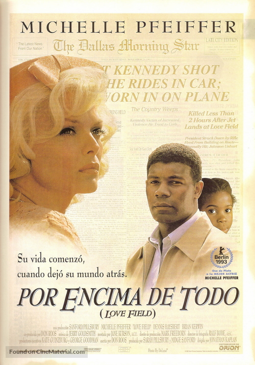 Love Field - Spanish Movie Poster