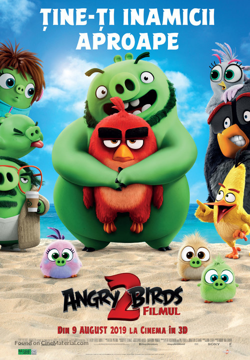 The Angry Birds Movie 2 - Romanian Movie Poster