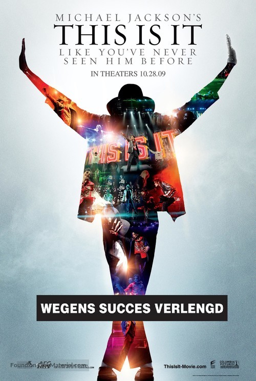 This Is It - Dutch Movie Poster