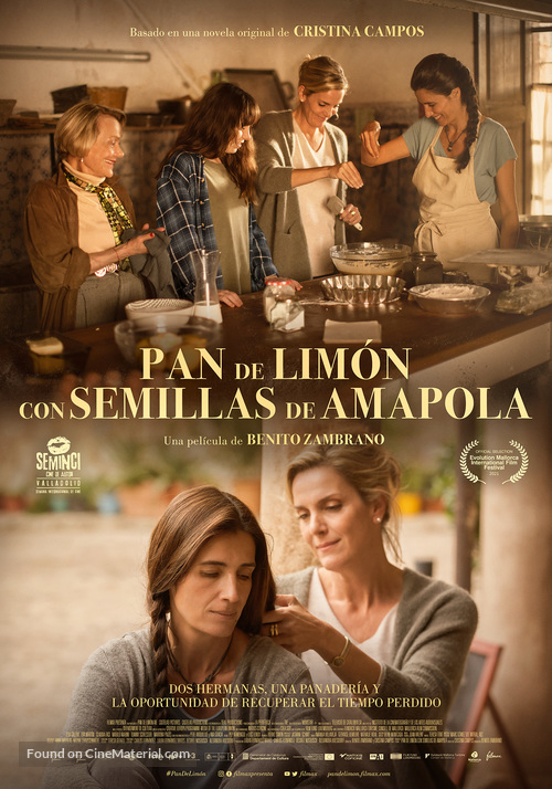 Pan de lim&oacute;n con semillas de amapola - Spanish Movie Poster