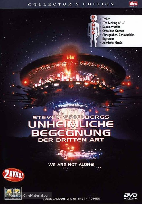 Close Encounters of the Third Kind - German Movie Cover