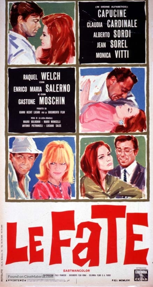 Le fate - Italian Movie Poster