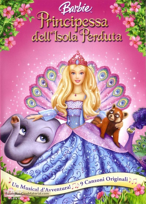 Barbie as the Island Princess - Italian Movie Cover