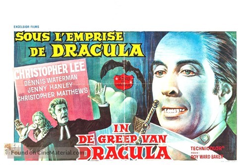Scars of Dracula - Belgian Movie Poster