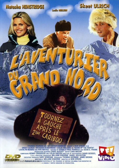 Kevin of the North - French DVD movie cover