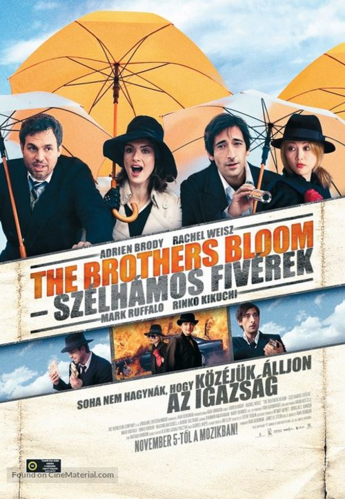 The Brothers Bloom - Hungarian Movie Poster