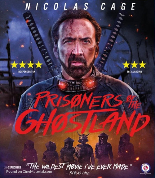 Prisoners of the Ghostland - Dutch Blu-Ray movie cover